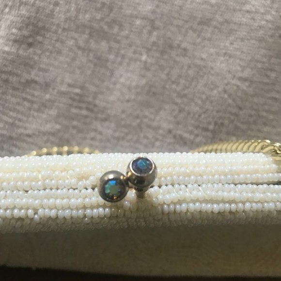 Vintage beaded clutch - Picture 4 of 5